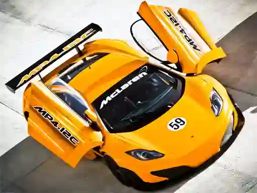 Oyunu McLaren GT3 Puzzle çevrimiçi