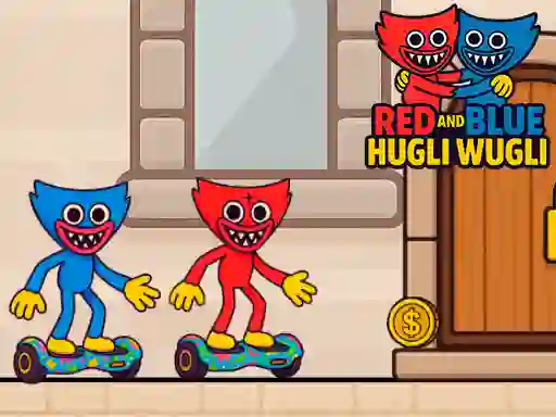 Oyunu Red and Blue Hugli Wugli çevrimiçi