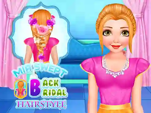 Oyunu Mia Swept Back Bridal Hairstyle çevrimiçi