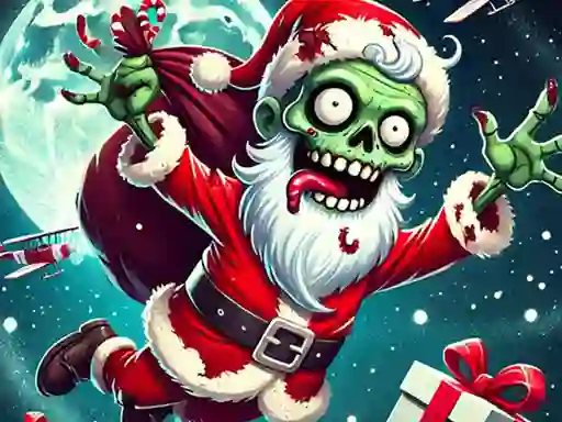Oyunu Flappy Zombie Santa Christmas Game çevrimiçi