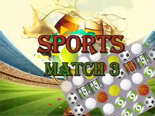 Oyunu Sports Match 3 çevrimiçi