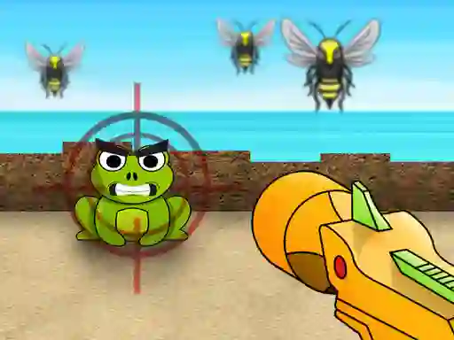 Oyunu Bubble Gun Beach çevrimiçi