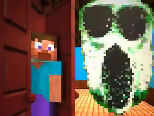 Oyunu Craft Doors: Horror Run çevrimiçi