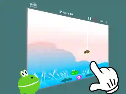 Oyunu Hunt feed the frog 2 çevrimiçi