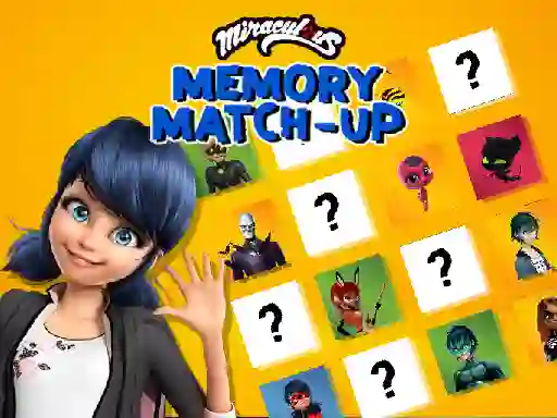 Oyunu Miraculous Memory Match Up çevrimiçi