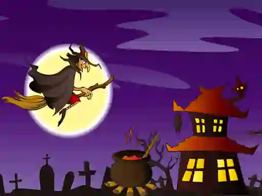 Oyunu Halloween Illustrations Jigsaw Puzzle çevrimiçi