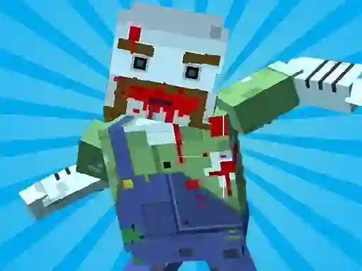 Oyunu Blocky Gun Warfare Zombie çevrimiçi