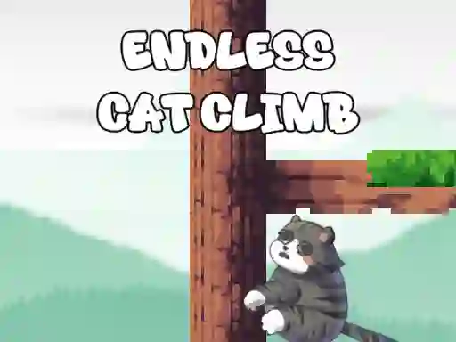 Oyunu Endless Cat Climb çevrimiçi