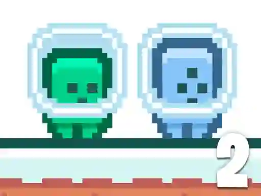 Oyunu Green and Blue Cuteman 2 çevrimiçi