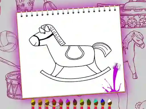 Oyunu Coloring Book: Toy Shop çevrimiçi