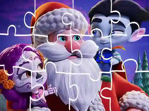 Oyunu Super Monsters Christmas Jigsaw çevrimiçi