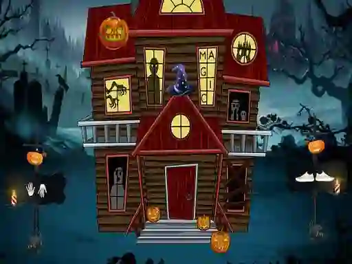 Oyunu Halloween Magic Lady Escape çevrimiçi