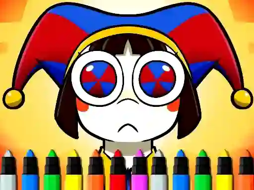 Oyunu Digital Circus Coloring Adventure çevrimiçi