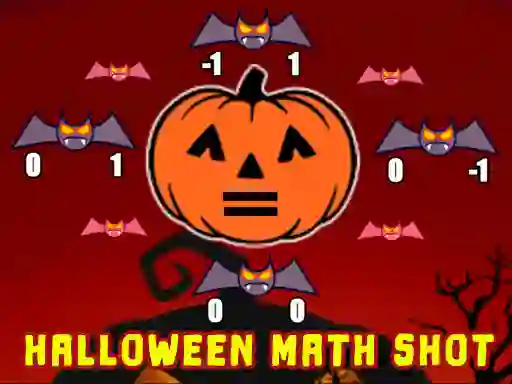 Oyunu Halloween Math Shot çevrimiçi