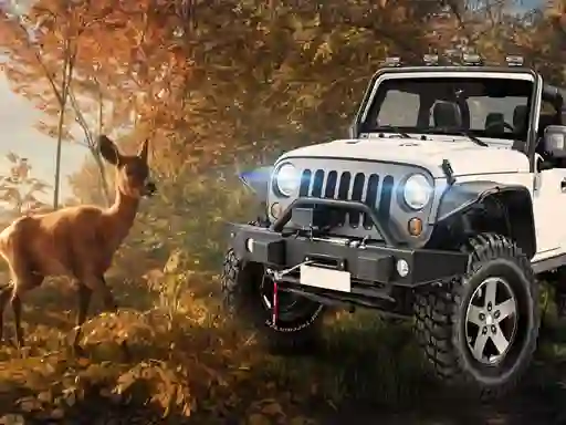 Oyunu Safari Jeep Car Parking Sim: Jungle Adventure çevrimiçi