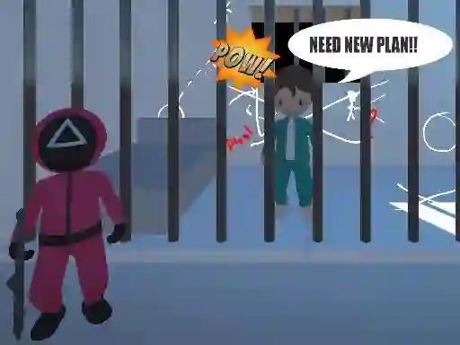 Oyunu Escape Plan in Squid Game çevrimiçi