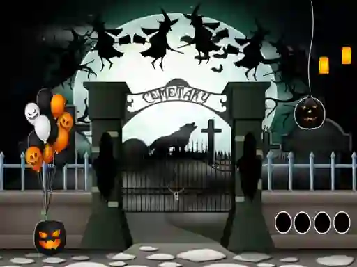 Oyunu Halloween Cemetery Escape 2 çevrimiçi