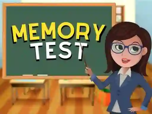 Oyunu Memory Test çevrimiçi