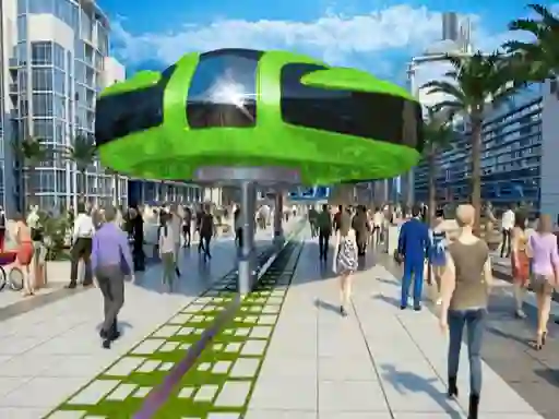 Oyunu Gyroscopic Elevated Bus Simulator Public Transport çevrimiçi