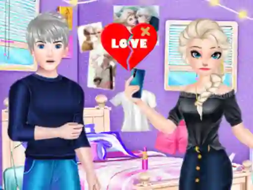 Oyunu Elsa Heart Break Time çevrimiçi