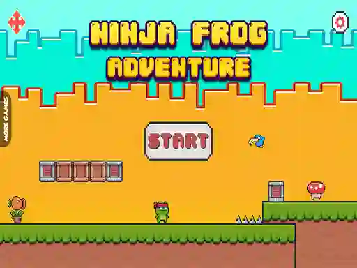 Oyunu Ninja Frog Adventure çevrimiçi