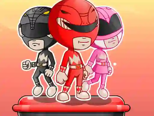 Oyunu Power Rangers adventure dash çevrimiçi