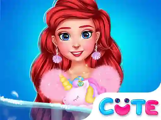 Oyunu Princess Turned Into Mermaid çevrimiçi