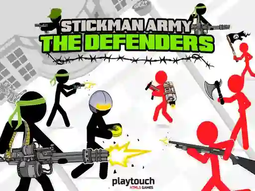 Oyunu Stickman Army: The Defenders çevrimiçi