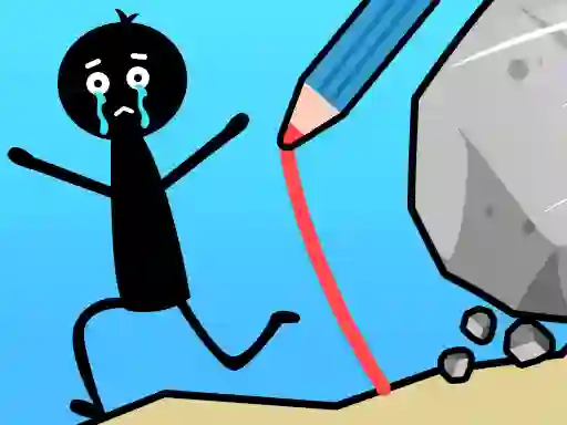 Oyunu Save The Stick: Draw Line çevrimiçi