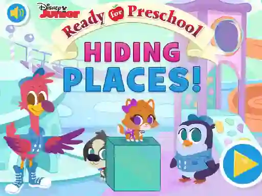 Oyunu Ready for Preschool Hiding Places çevrimiçi