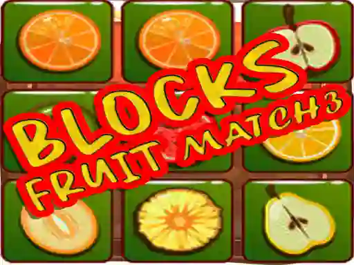 Oyunu Blocks Fruit Match3 çevrimiçi