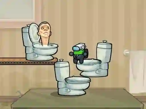 Oyunu Impostor Jump Skibidi Toilet çevrimiçi