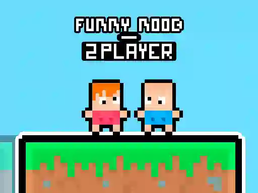 Oyunu Funny Noob 2 Player çevrimiçi