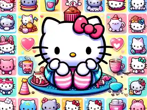 Oyunu Cute Kitty Memory Challenge çevrimiçi