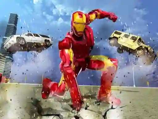Oyunu Flying Iron Hero çevrimiçi