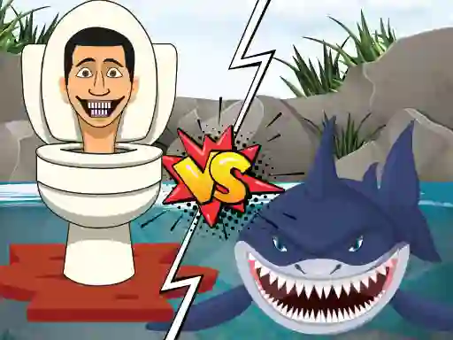 Oyunu Hungry Shark Vs Skibidi çevrimiçi