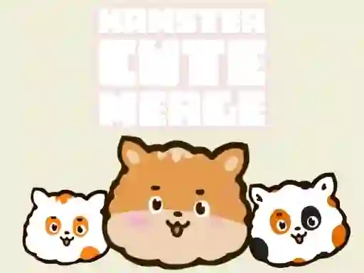 Oyunu Hamster Cute Merge çevrimiçi