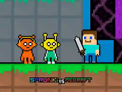 Oyunu Sprunki vs MCCraft çevrimiçi