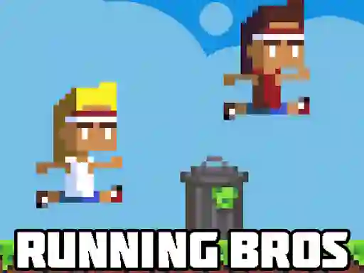 Oyunu Retro Running Bros çevrimiçi