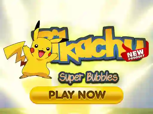Oyunu Pikachu Super Bubbles çevrimiçi
