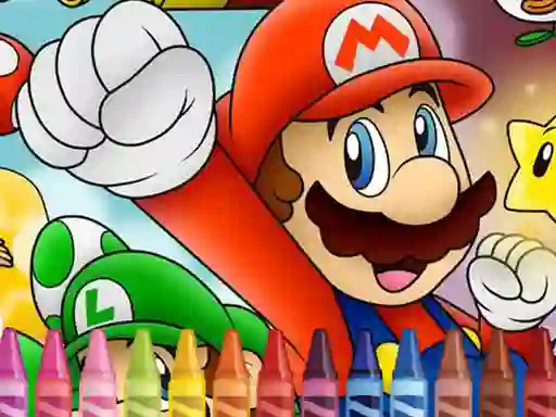 Oyunu Mario Coloring çevrimiçi
