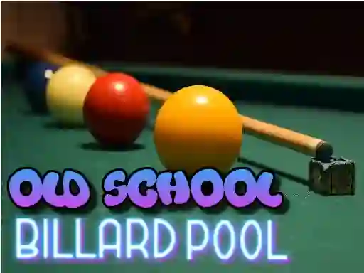 Oyunu Old School Billard Pool çevrimiçi