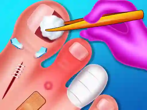 Oyunu Funny Nail Doctor çevrimiçi