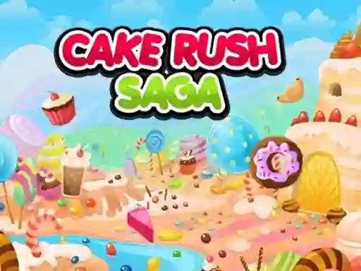 Oyunu Cake Rush Saga çevrimiçi