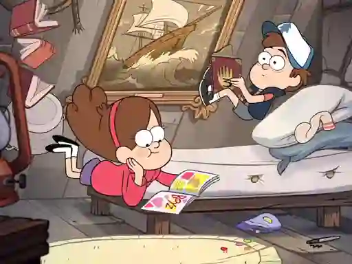 Oyunu Gravity Falls Slide çevrimiçi