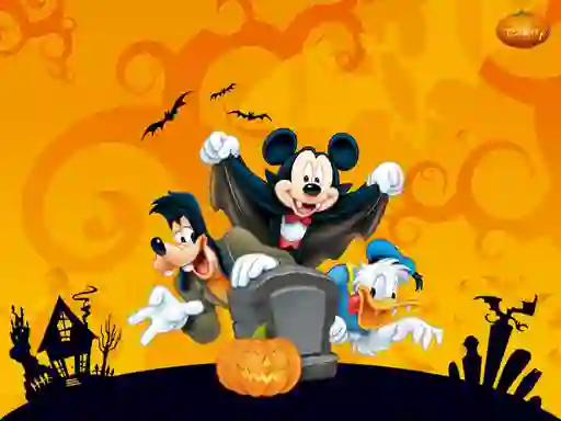 Oyunu Disney Halloween Jigsaw Puzzle çevrimiçi