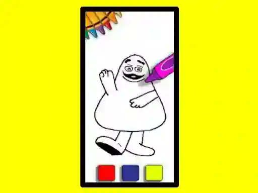 Oyunu Grimace Coloring Book çevrimiçi