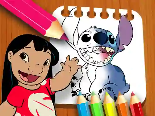 Oyunu Lilo and Stitch Coloring Book çevrimiçi
