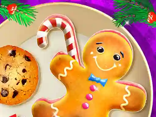 Oyunu Baking with Santa çevrimiçi