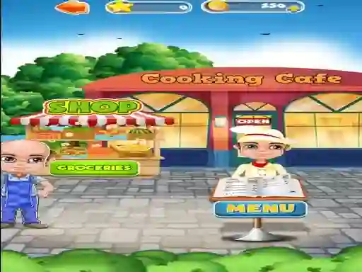 Oyunu Cooking Cafe çevrimiçi